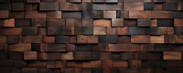 Hard wood or Wood squares Pattern Blocks Collage.