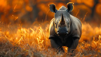 Fotobehang Rhino © Lauras Imperfections
