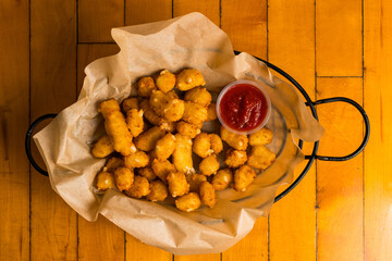 Fried cheese curds