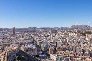 Fototapeta premium Alicante, Spain - January 5 2024 
