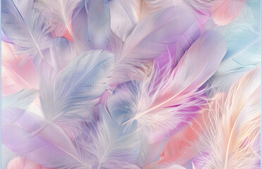 feathers background