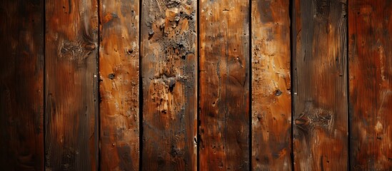 Weathered wooden wall with peeling paint texture, rustic background for design projects