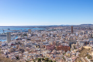 Naklejka premium Alicante, Spain - January 5 2024 