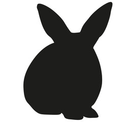 Bunny silhouette