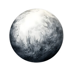 Illustration of the moon, ,oom with white  backgrond, illustrated moon