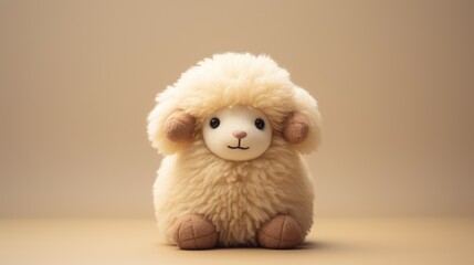 sheep stuffed animal toy for kids, ai