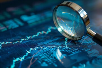 Stock Market Trends Under Magnifying Glass, analysis, data, business, finance