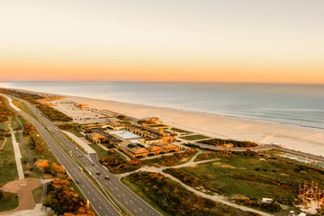 Photo sur Plexiglas Atlantic Ocean Road Aerial View of Jones Beach Long Island