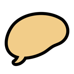 Speech Bubble Cartoon Vector 