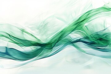 Panoramic abstract with organic lines flowing across a wide canvas Creating a tranquil and artistic scene