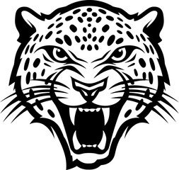 Handdrawn cheetah drawing 