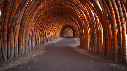 Dense Emerald Bamboo Forests: Quaint Sandy Lane