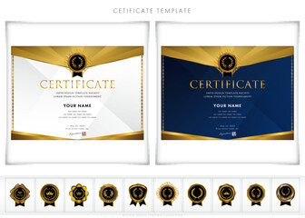 賞状１３４（横）certificate　award　表彰状　celebration