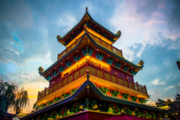 The beauty of sunsets around Old Shanghai. It is present as an Iconic Culinary, Cultural and...