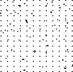 Screentone or halftone dots or atoms background with little entropy or chaos