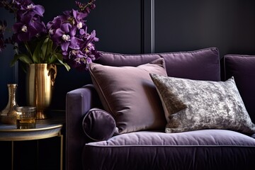 Rich Hue Velvet Sofa Inspirations: Modern Chic Decor for a Cozy Corner
