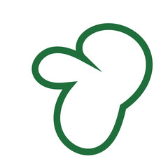 Colourful Abstract shapes outlines