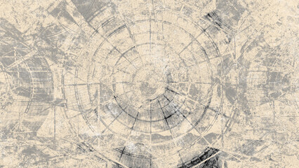 Distressed vintage print background with heavy wear and tear