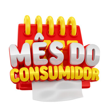 Selo 3d m&ecirc;s do consumidor ofertas brasil