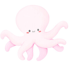 Cartoon octopus 