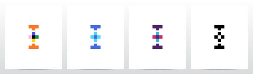 Plus Cross Sign Letter Logo Design I