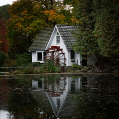 old mill on the river
