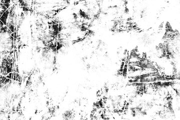 Fototapeta na wymiar Grunge texture background of black and white. Abstract of scratches, chips, scuffs, cracks.