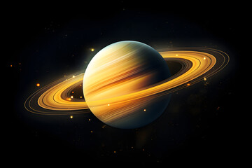 Saturn in sppace, picture of saturn in space, planet with rings, ringged planet