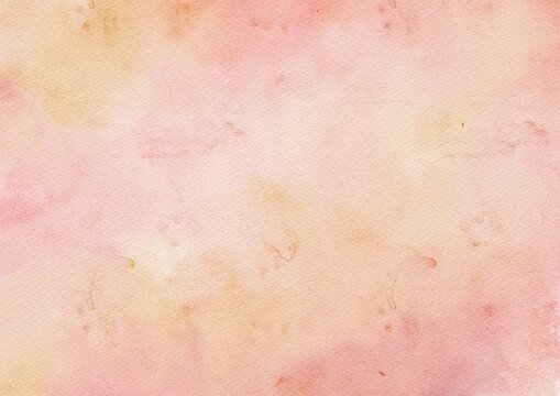 yellow pink abstract watercolor background