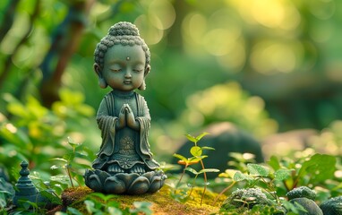 Spirituality, wellness, garden, buddha, zen