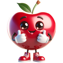 Summer Cherry Clipart Sticker Spring Fruit Png Design, cherries shirt png print design