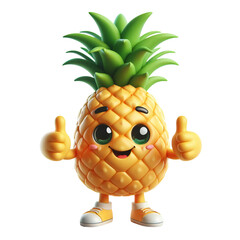 Cute Cartoon Pineapple Png Shirt Hawaiian Fruit Design, fruits pineapple summer clipart tumbler print png