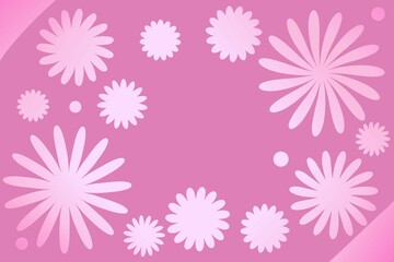 花のポストカード