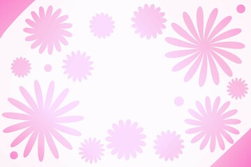 花のポストカード