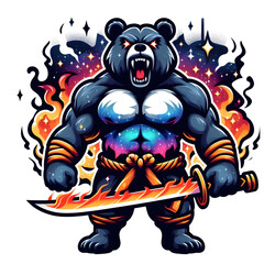 illustration of a bear