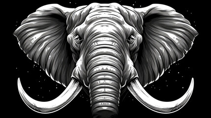 Pleased Elephant Trumpeting: Refined Contour