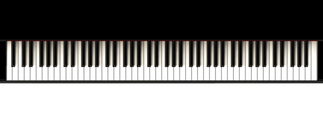 piano keys, musical instrument, png transparent background