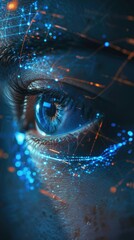 The integration of cyber digital technology transforms the capabilities of the human eye.