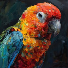 Colorful Parrots: Vibrant Images of Exotic Avian Beauties