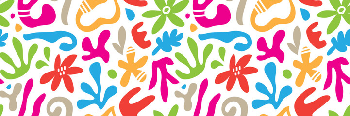 Abstract seamless pattern. Modern design template.