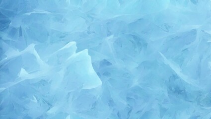 Obraz premium Arctic Frost Mirage Seamless Background. AI Generated