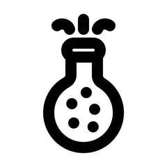 round flask reaction