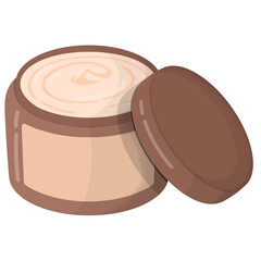 Skin care products illustration 