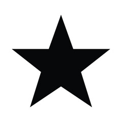 Star icon vector. Classic rank isolated. Trendy flat favorite design. Star web site pictogram, mobile app. Logo illustration. Eps10.