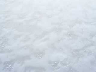 Fototapeta na wymiar Top View of Empty Clear Snow Background. Generative AI