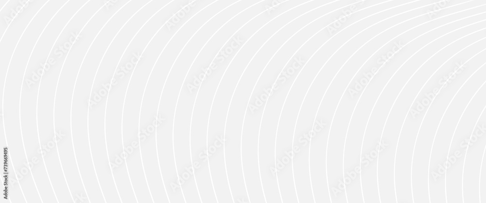 Poster vector white minimal seamless wavy lines pattern abstract background.