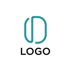 OD logo with a simple and abstract design