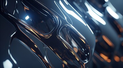 Abstract Futuristic Shapes - Realistic Lighting in 8K

