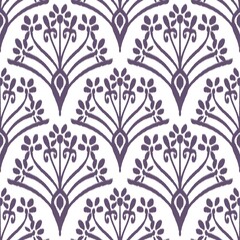 Ikat Flower Pattern Ethnic Geometric native tribal boho motif aztec textile fabric carpet mandalas African