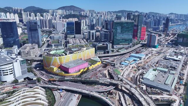 Central Kowloon Route in constructing flyovers and underground carriageways at Kai Tak Interchange connect the road network in Yau Ma, West Kowloon and Kowloon Bay, which can alleviate traffic 